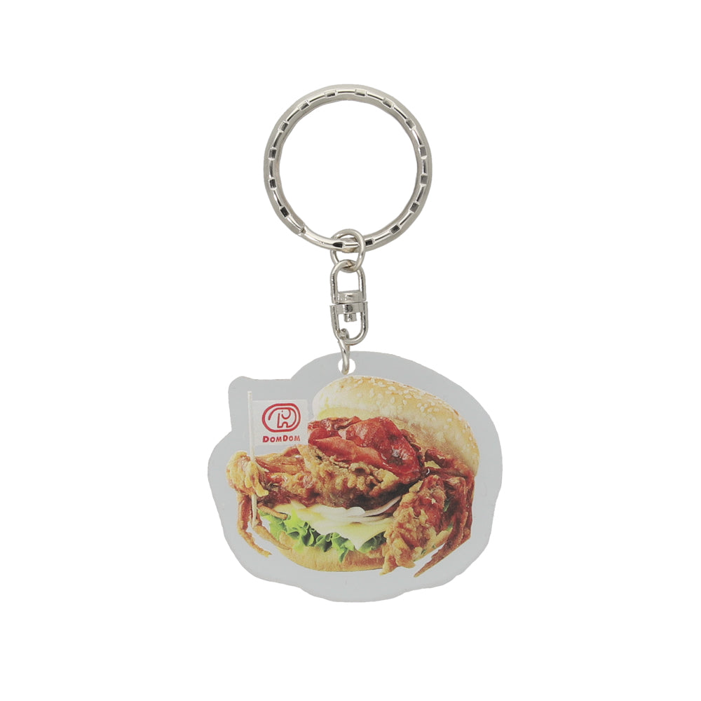 アクリルキーホルダー カニバーガー – ドムドムオンラインショップ