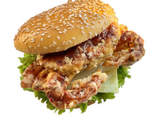 画像をギャラリービューアに読み込む, 食品サンプル「丸ごと！！カニバーガー」
