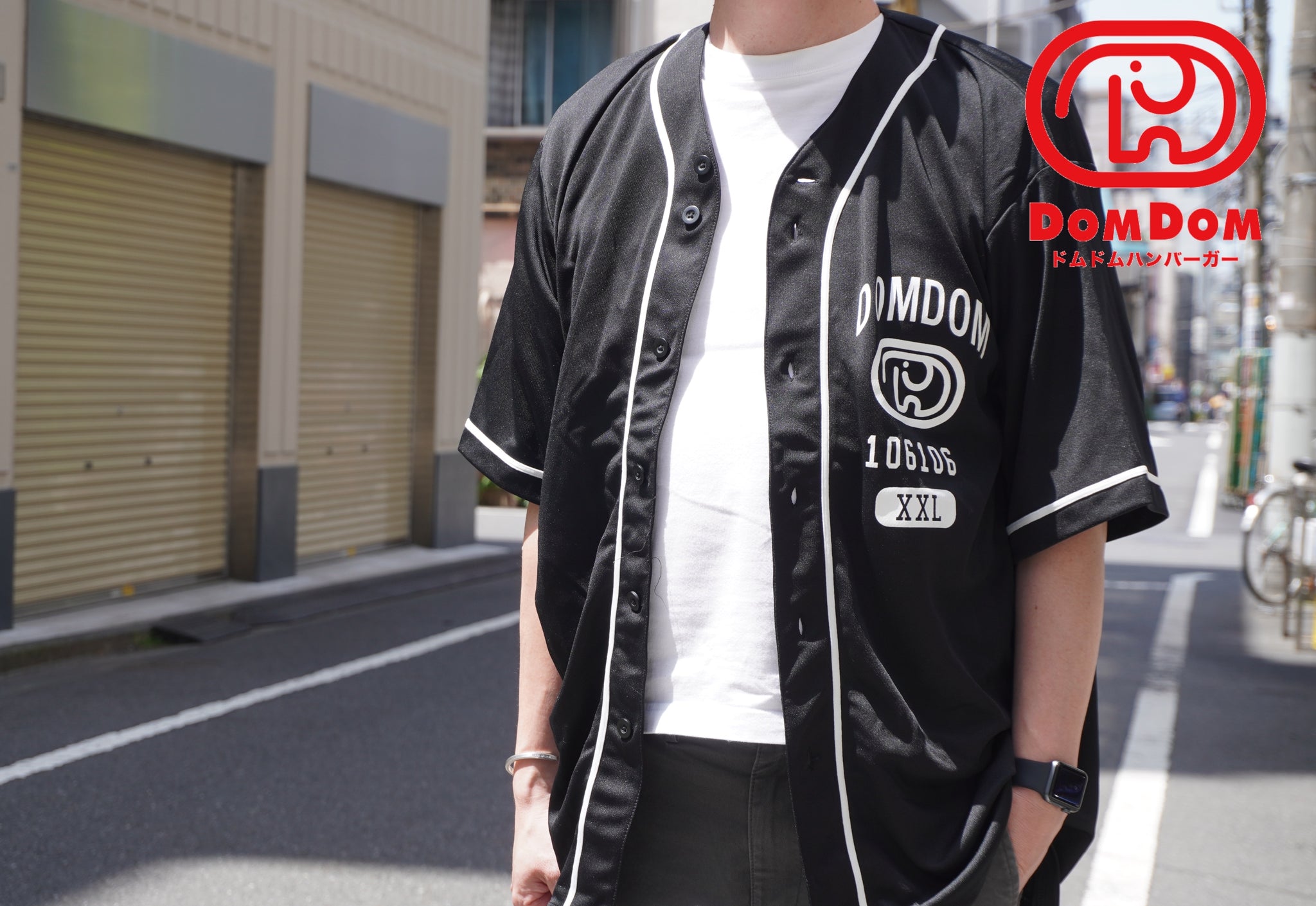 DOMDOM ベースボールシャツ – ドムドムオンラインショップ