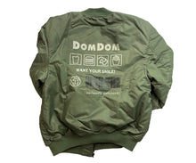 画像をギャラリービューアに読み込む, DOMDOM MA-1ジャケット
