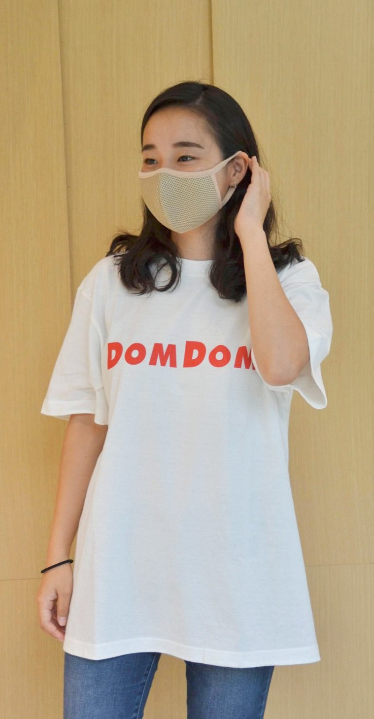 DOMDOMロゴTシャツ