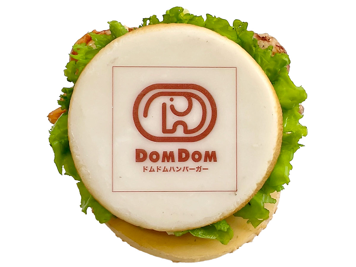 食品サンプル「丸ごと！！カニバーガー」 – ドムドムオンライン